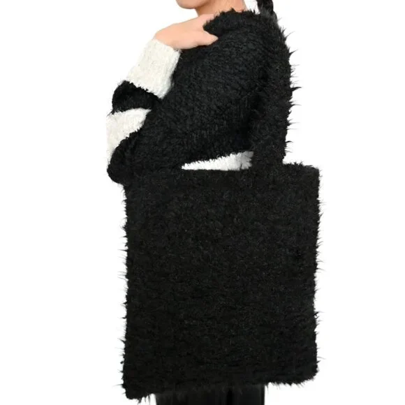 FOXBLOOD Black Lagoon Fuzzy Tote - Picture 2 of 8